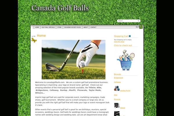Greener Side theme site design template sample