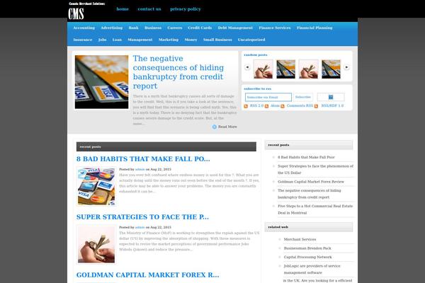 WhosWho theme site design template sample