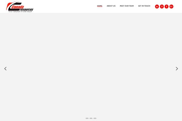 Bridge theme site design template sample
