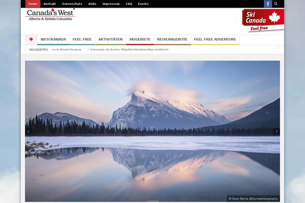 canadas-west.de site used Canadas-west
