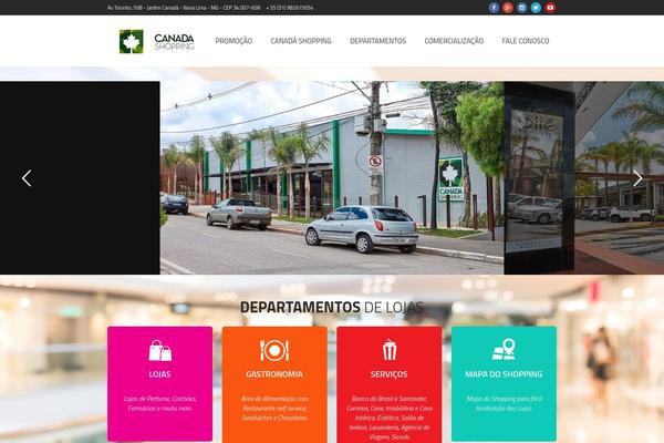 Mall theme site design template sample