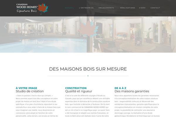 Archi-child theme site design template sample