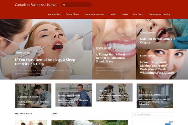 canadianbusinesslistings.com site used Interactive