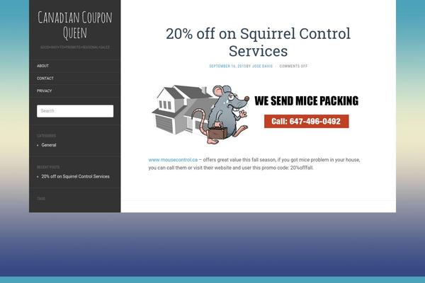 Flat theme site design template sample