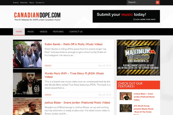 Site using Per Page Menus and Featured Posts IntelliWidget plugin