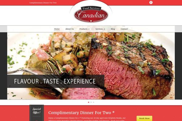 Delicieux theme websites examples