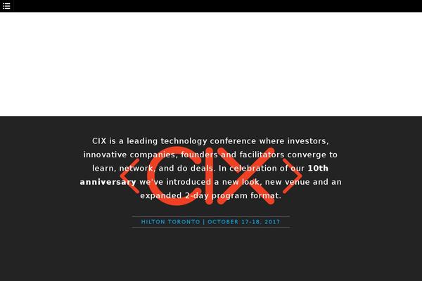 canadianinnovationexchange.com site used Cix