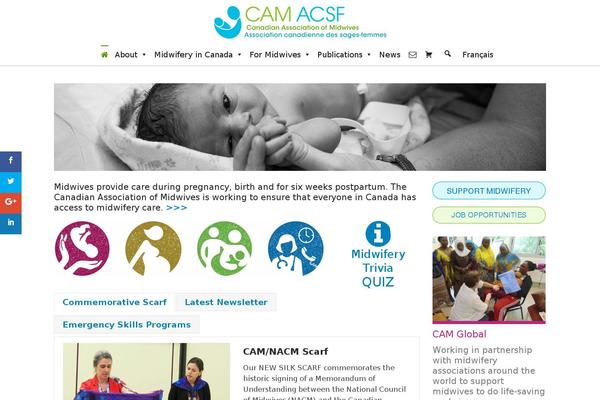 Site using Cbxwpbookmark plugin