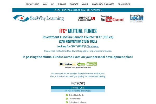 canadianmutualfundscourse.com site used Theme47828