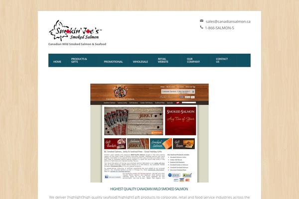 Seabird theme site design template sample