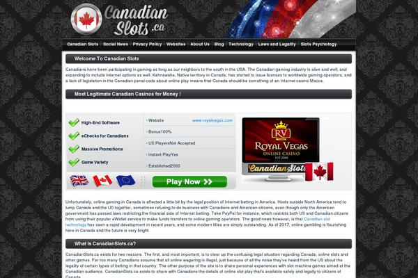 Site using Custom-ads plugin