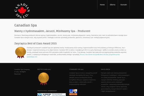 For The Cause theme site design template sample
