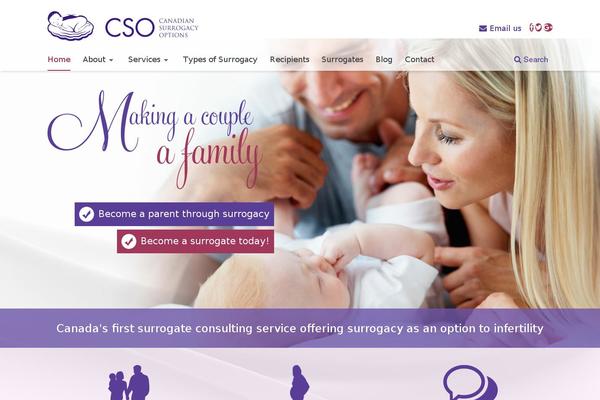 canadiansurrogacyoptions.com site used Cso