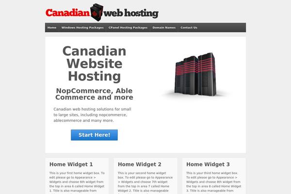 Responsive-child theme site design template sample
