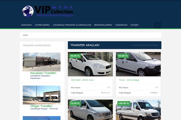 Listings theme site design template sample