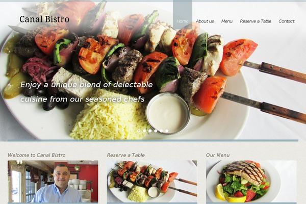 White Rock theme site design template sample