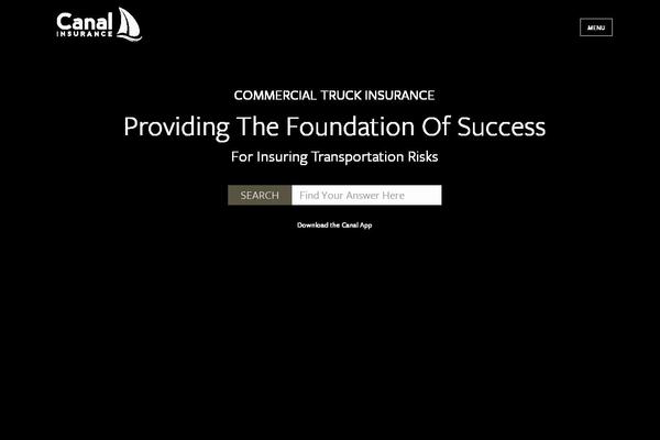 Canal theme websites examples