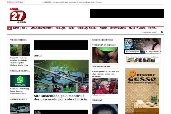 Focus theme site design template sample