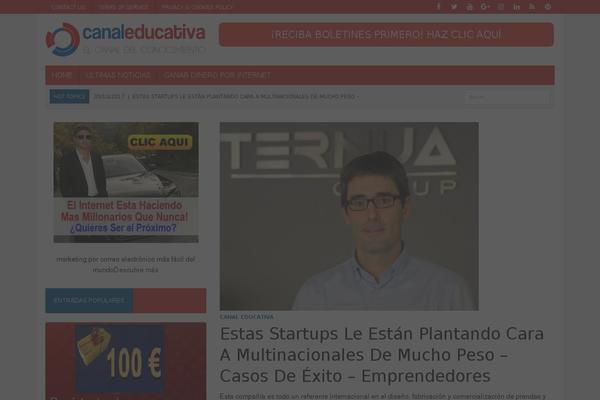 MH Newsdesk theme site design template sample