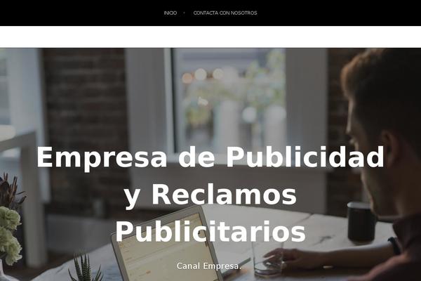 News Leak theme site design template sample