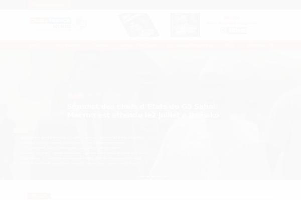 Newsmag-pro theme site design template sample