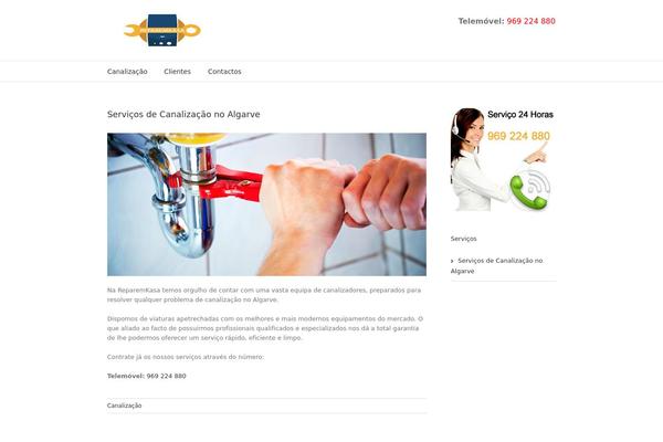 Avada theme site design template sample