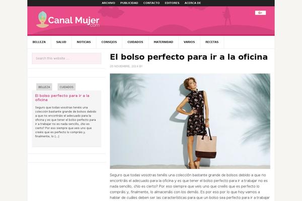 Site using Genesis Single Post Navigation plugin