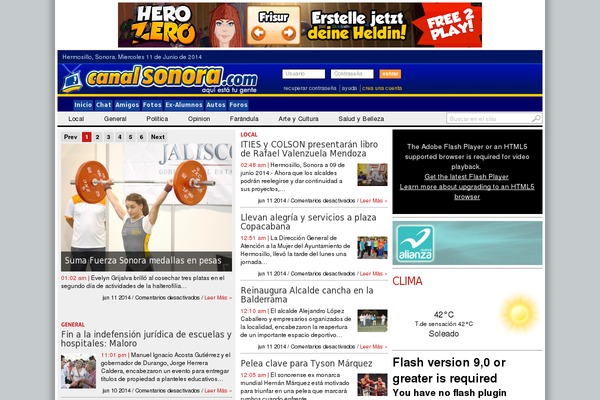 Newspaper theme site design template sample