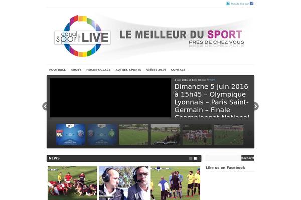 Videozoom theme site design template sample