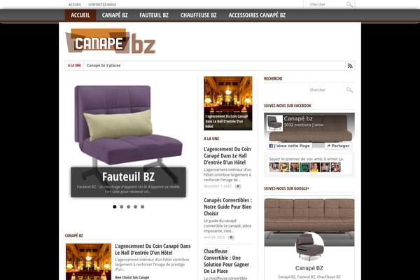 Max Mag theme site design template sample