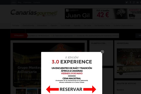 Site using Portfolio plugin