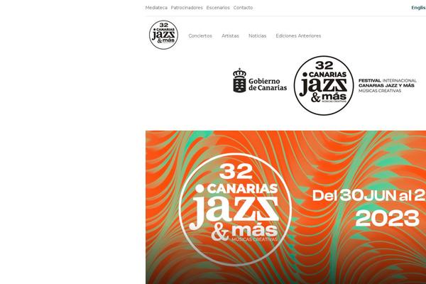 canariasjazz.com site used Canariasjazz