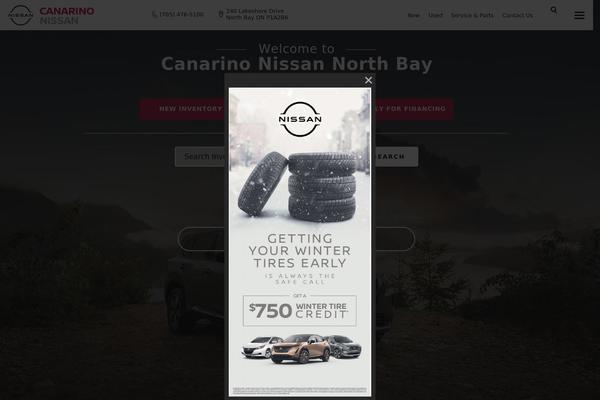 canarinonissannorthbay.ca site used Ed-template-6