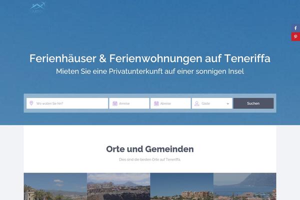 Wprentals theme site design template sample