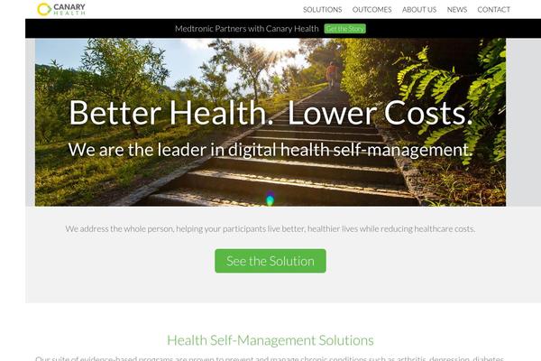 Site using Widgets on Pages plugin