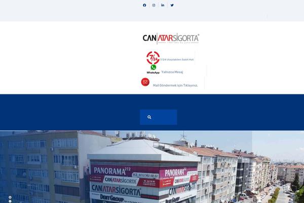 Instive theme site design template sample