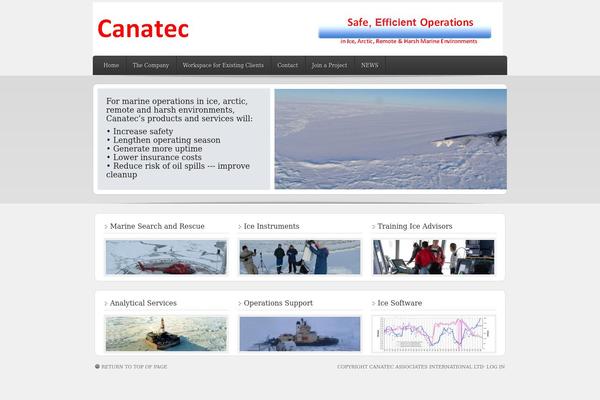 Enterprise theme site design template sample