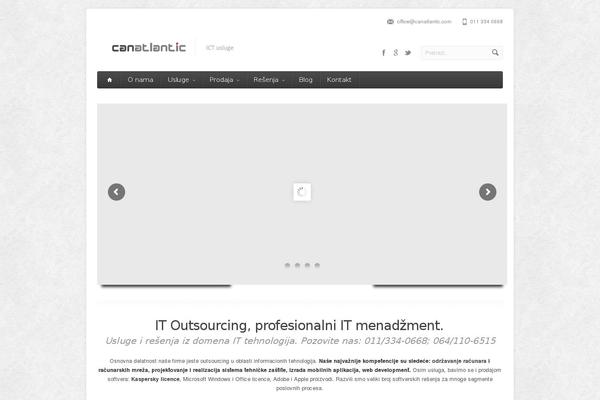 canatlantic.com site used Aqua