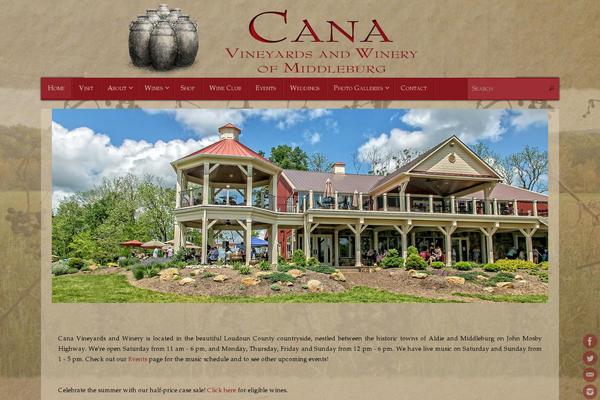 Tempera theme site design template sample