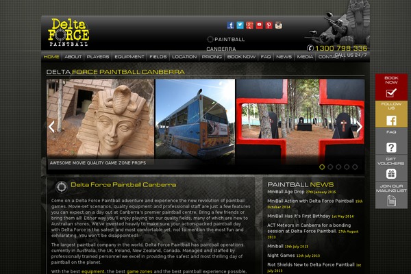 Dfpa theme site design template sample