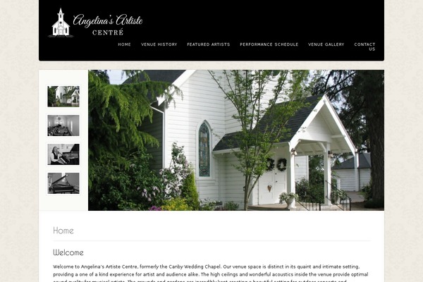 Acoustic theme site design template sample