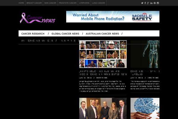 Santiago theme site design template sample
