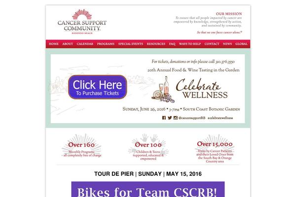 cancersupportredondobeach.org site used Csc