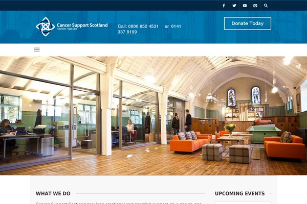 Benevolence theme site design template sample