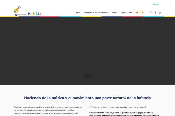 Osmosis theme site design template sample