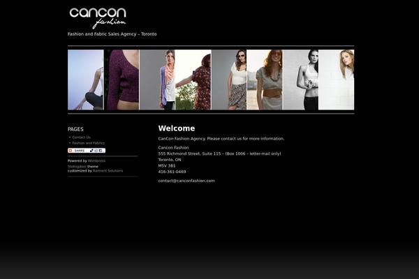 Sliding Door theme site design template sample