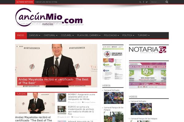 Site using YouTube Simple Gallery plugin