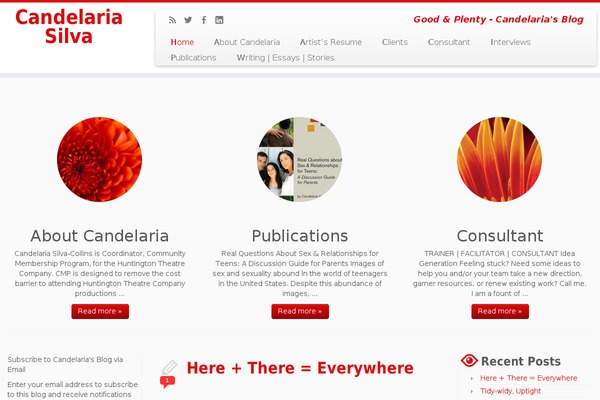 Customizr theme site design template sample