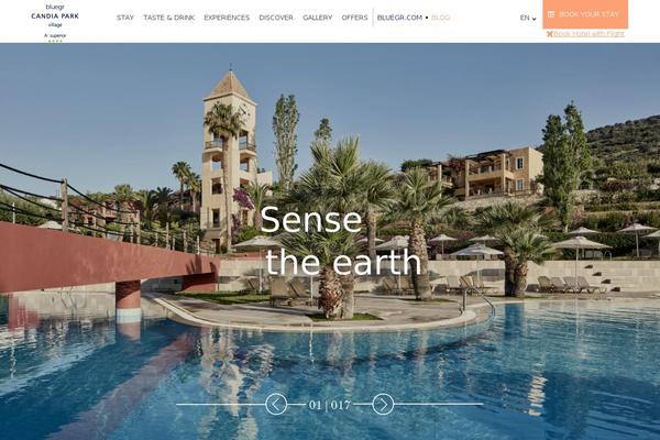 candiapark.com site used Blue-base