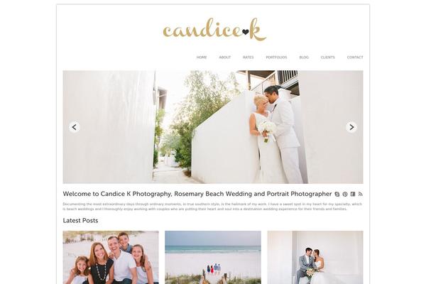 Rue theme site design template sample